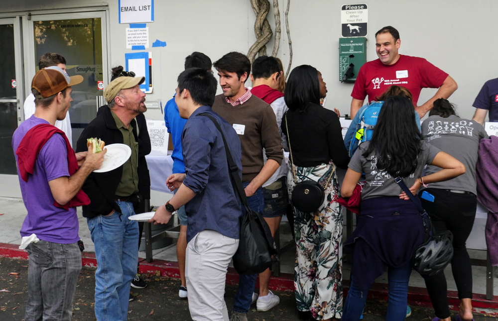 Stanford University SPDL ME218 BBQ Welcome Table