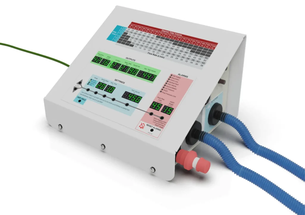 O2U Rapid Response Ventilator Rendering
