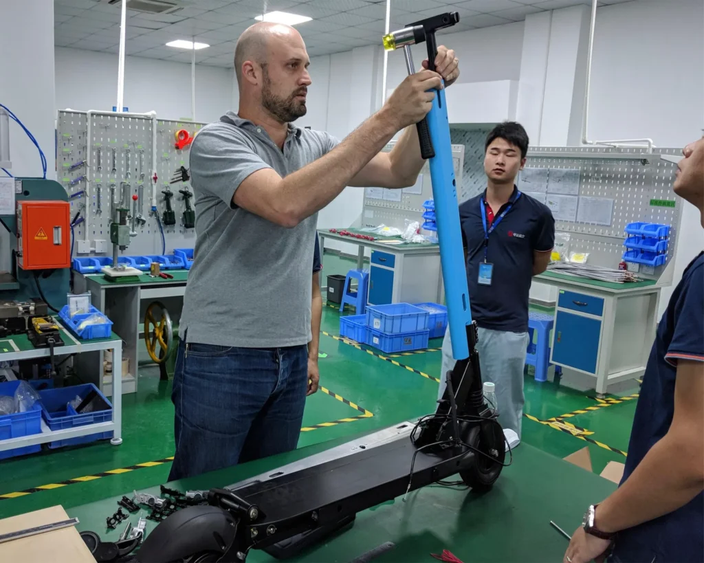 Skip Scooter Manufacturing in China