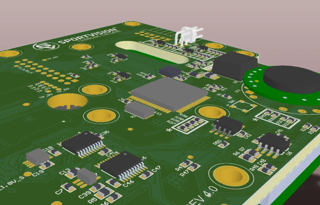 Custom PCB for Motion Tracking