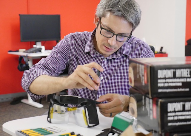 DuPont AR Goggles Assembly