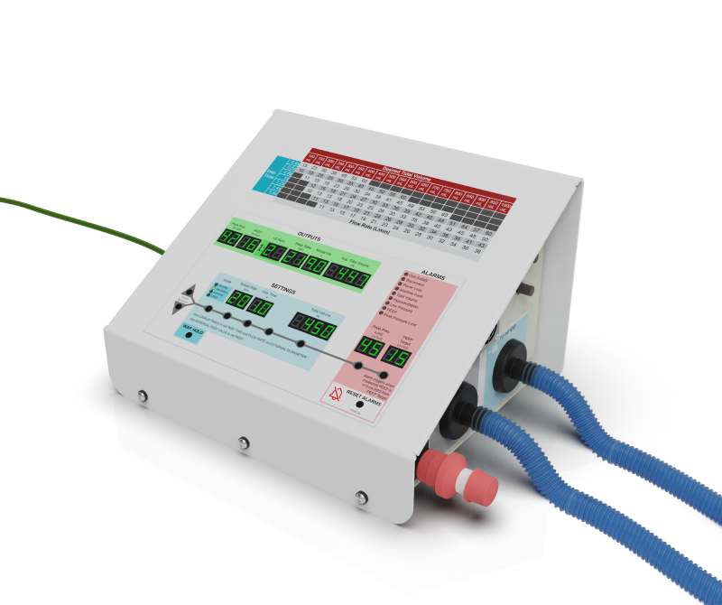 O2U Ventilator Rendering