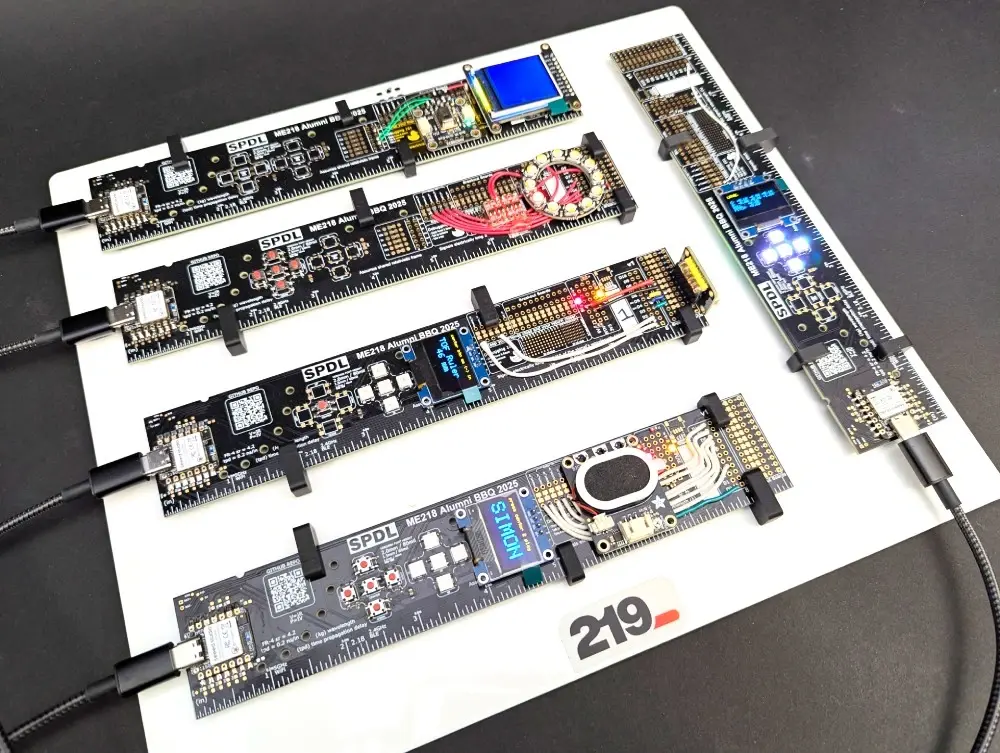 Stanford ME218 PCB Ruler Examples